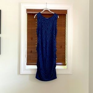 A Pea in the Pod Ruched Fitted Maternity Dress